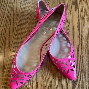 Kate Spade size 7 Hot Pink summer shoe
